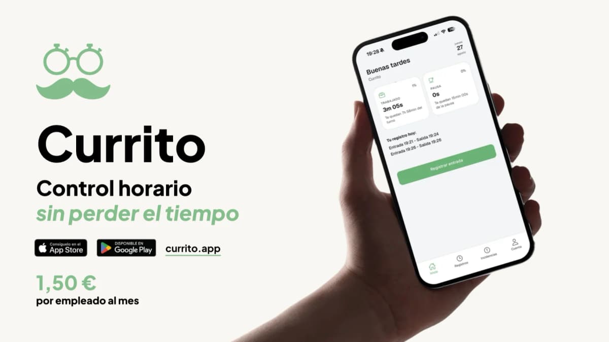 Currito - Control horario para empresas